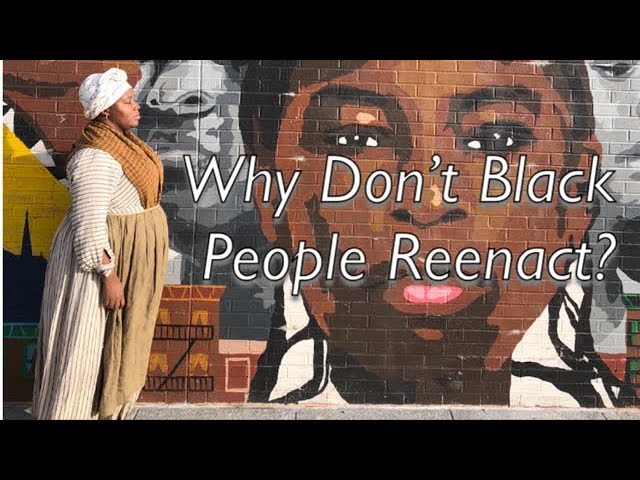 Why Don't Black People Reenact?
