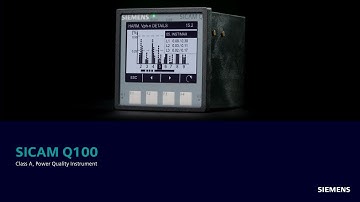 SICAM Q100 - Power Quality Instrument - Product Trailer
