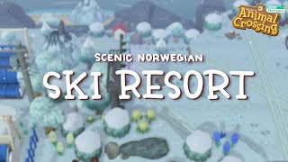 Scenic Norwegian Ski Resort // Speed Build - Animal Crossing New Horizons