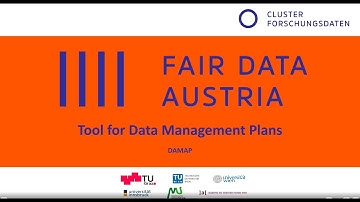 FAIR Data Austria DAMAP Tool for Machine-actionable Data Management Plans