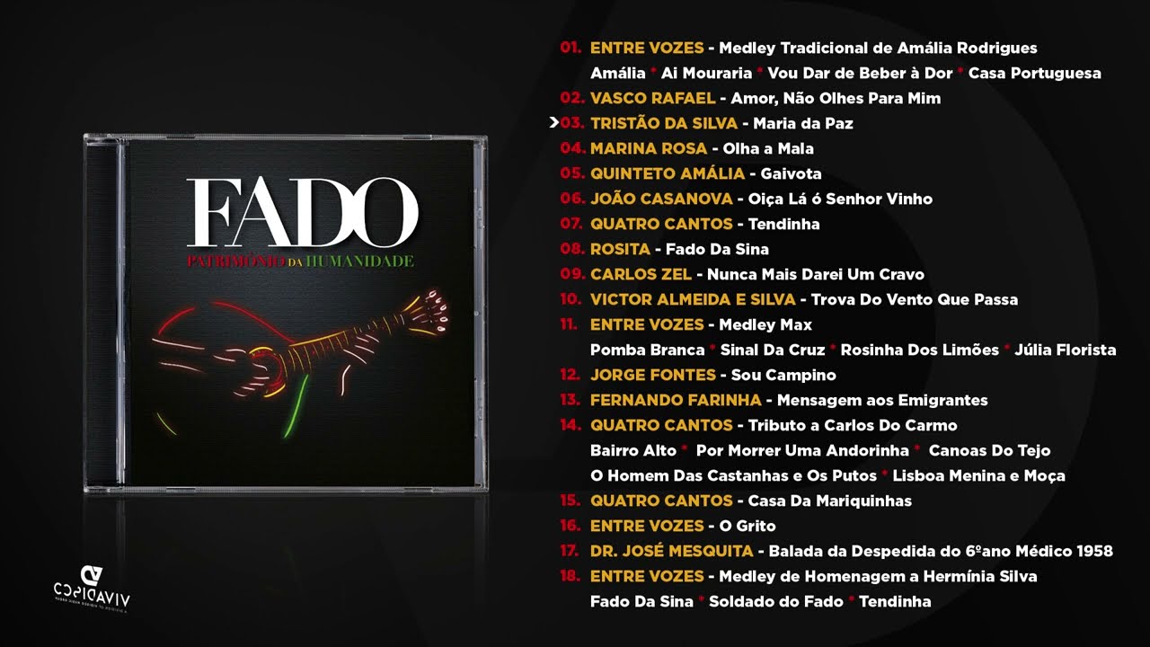 Fado Património da Humanidade (Álbum Completo)