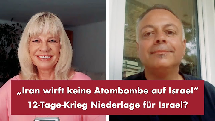 „Iran wirft keine Atombombe auf Israel“ - Punkt.PRERADOVIC mit Ramon Schack