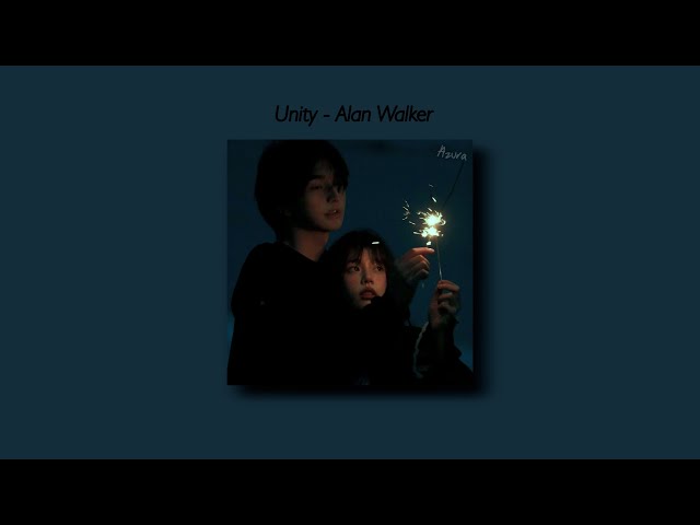 Alan Walker - Unity [Tiktok Version] (Slowed And Reverb + Underwater) Lyrics class=