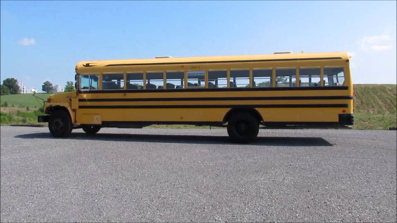 1999 Chevrolet Blue Bird School Bus YouTube