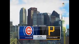 158 - Cubs at Pirates - Wednesday, September 28, 2016 - 6:05pm CDT - CSN Chicago