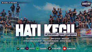 DJ HATI KECIL KAUM JALANAN SLOW BASSANTUY SAKERA STYLE KANE