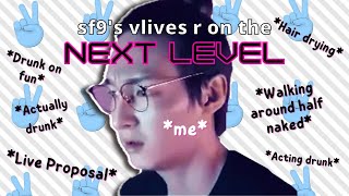 SF9's vlives are on the next level | funny moments