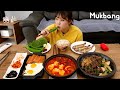 Mukbang | 역시 집밥이 최고👍 | 불고기, 순두부찌개, 스팸, 계란후라이, 참조기구이 먹방