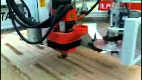 CNC Router with round type ATC system