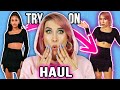 Haul zakupowy i wyprzedażowy -50% z missguided 😱 - mierzymy | Agnieszka Grzelak Vlog