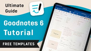 Goodnotes 6 Tutorial  |  Beginners Tutorial + Tips and Tricks