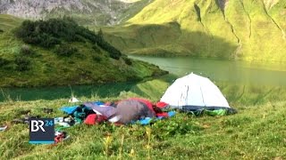 Wildes Campen sorgt für Ärger im Allgäu | BR24