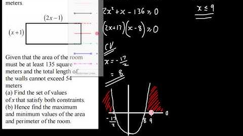 C1 - Inequalities 4 - Exam Style Questions 1   AS A2 Mathematics year 12