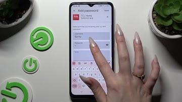 Comment ajouter un mot de passe au gestionnaire Google (Autofill) sur TCL 40R