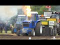 Std. Klasse 2 at 1. DM 2021 on Brande Pulling Arena | Tractor Pulling Denmark | Fire Thrower