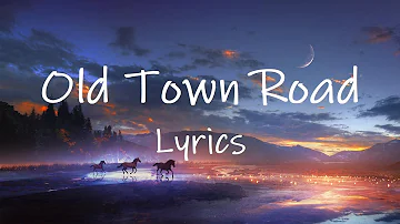 Lil Nas X - Old Town Road [TikTok Remix/sped up] (Lyrics) hat down cross town livin' like a rockstar