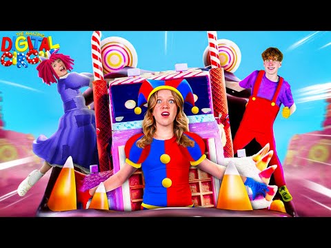 Amazing Digital Circus In Real Life - Ep 2: Candy Carrier Chaos