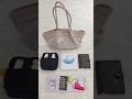 #whatsinmybag #가방정리 #왓츠인마이백 #다이소 #무인양품 #bag #키링 #cute #구경하기 #경량가방