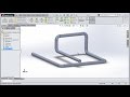 Solidworks Pipe With 3D Sketch Tutorial
