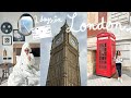 Travel w me to london  top things to do cafes  eats big ben exploring the city