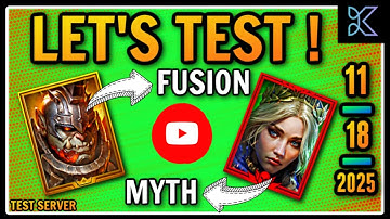 Raid: Shadow Legends - KROZ WALL BREAKER [fusion] & JOAN LUMINANT [mythical] SHOWCASE [TEST SERVER]