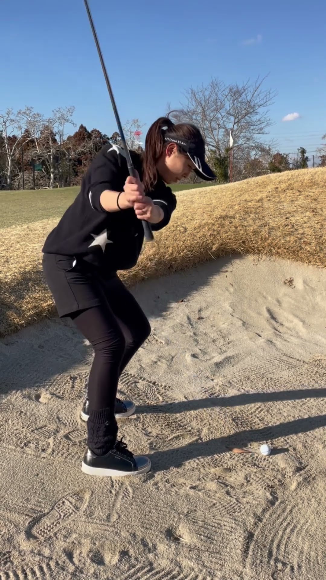 スライス回転と風で右に持ってかれるの巻 #golf