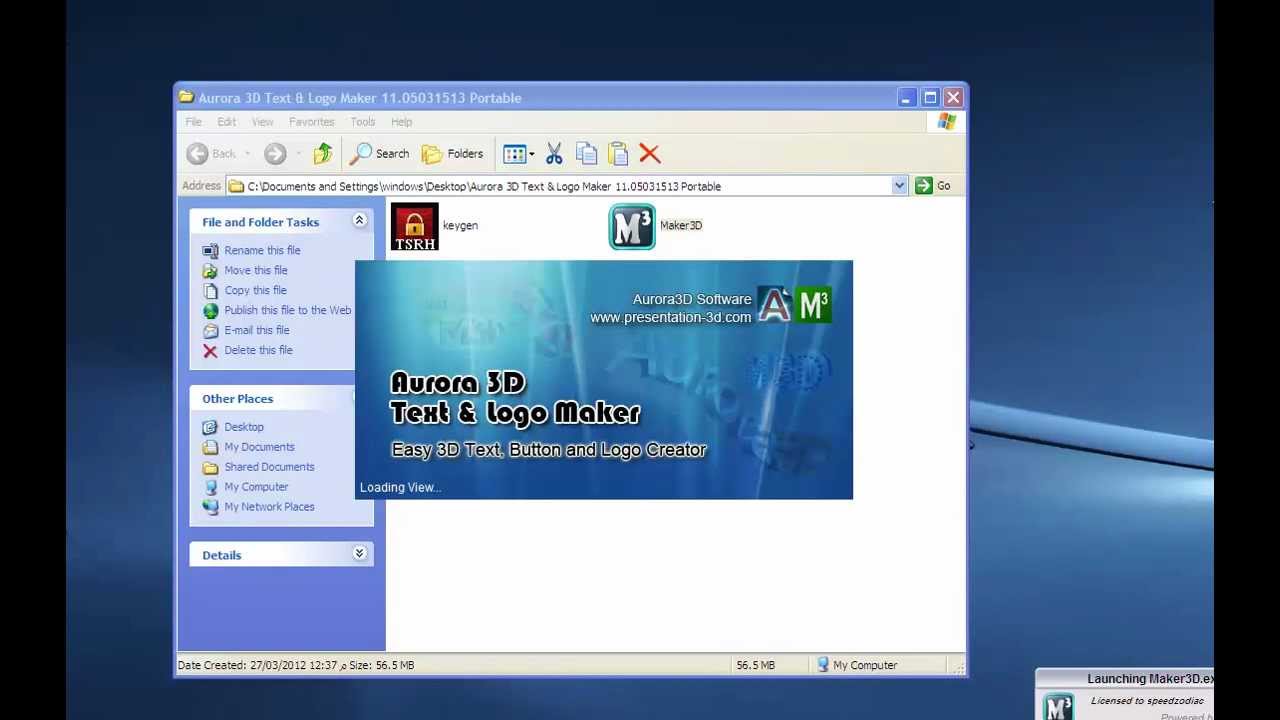 Aurora 3D Text & Logo Maker 11 05031513 Portable key - YouTube