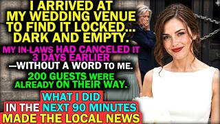 My In-Laws Secretly Canceled My Wedding To Humiliate Me — It Made The Local News