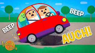 ⁠Let’s Go for a Ride 🚗🔥 | Kids Road Trip Song 🎶 Listen Up Listen Up screenshot 5