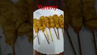 #ไก่สะเต๊ะง่ายๆตอนฝนตก อยากกินต้องได้กิน Chicken Satay @Rung Trip