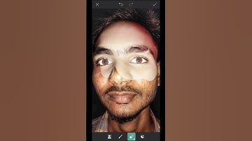 Smooth + white face retouching editing autodesk sketchbook #short #hairstyle #shorts 2022