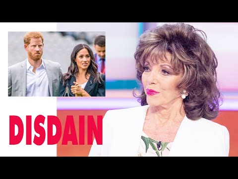 DISDAIN! Dame Joan Collins Satirizes Sussexes Had Enough Oxygen To Survive All Life With Dirty Money