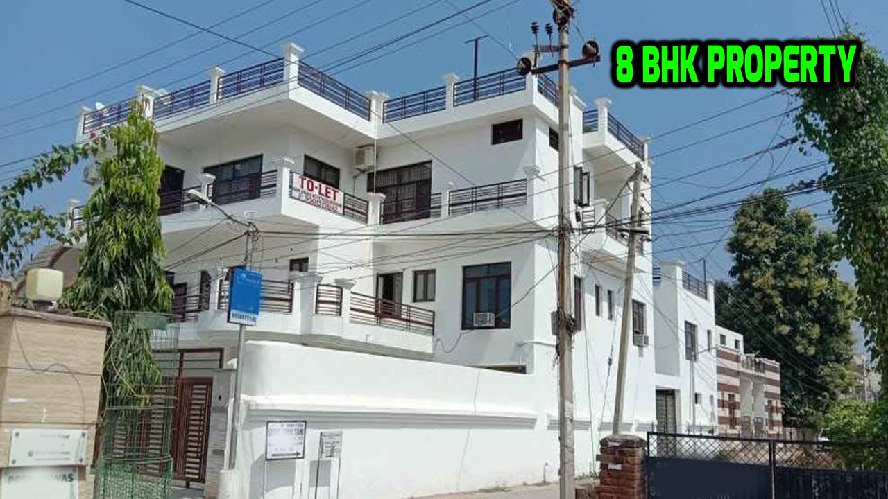 8 Bedroom PROPERTY केवल जमीन की कीमत में 🔥🔥 Kothi for Sale, Lawn, Kitchen - Home sale Market, subscr