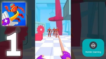 ROPY HERO 3D - Walkthrough Gameplay Part 1 - Level 1-20 (iOS Android)