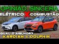 Carro eltrico ou carro combusto qual o melhor comparativo entre byd dolphin e renault kardian