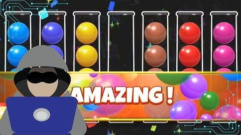 Ball Sort Color by Kru Chan added 1 glass (581-600) 🤯😍