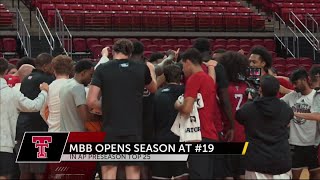 Texas Tech men's hoops begins season ranked No. 19