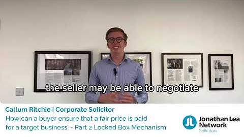 How the locked box mechanism works in M&A transactions | Fair pricing explained