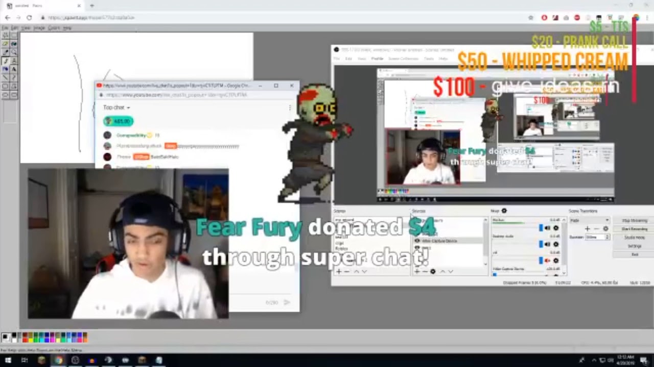 Skeppy breaks his headphones