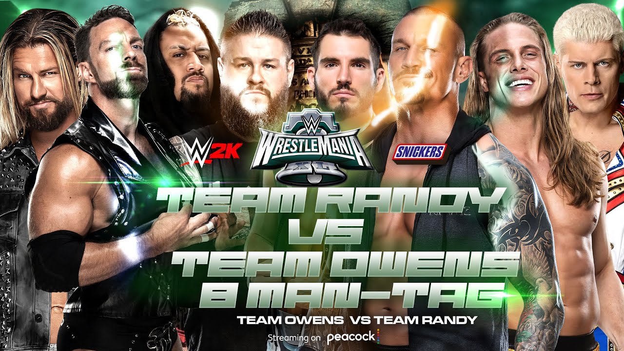 WWE 2K : Team Randy Vs Team Owens - YouTube