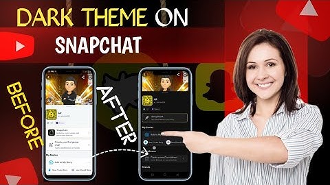 How to get dark mode on Snapchat /How to dark mode in Snapchat (Android & iphone)