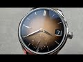 H. Moser &amp; Cie. Endeavour Perpetual Calendar Smoked Salmon 1800-0207 Watch Review