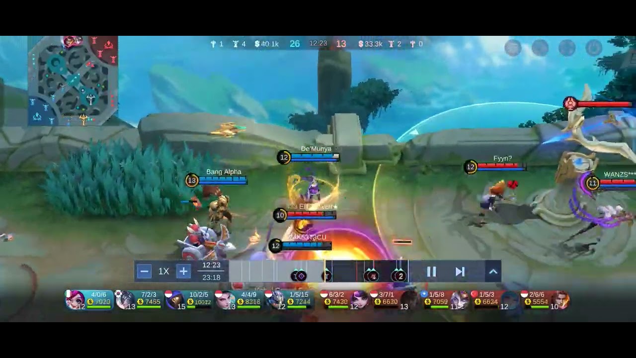 MOBILE LEGEND HERO NANA MVP LAGI