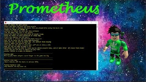 [NEW] ROBLOX EXPLOIT: PROMETHEUS.dll (UPDATED) CHANGESTATS, CLONES, AND MUCH MORE!!!
