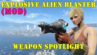 Fallout 4: Weapon Spotlights: Explosive Alien Blaster