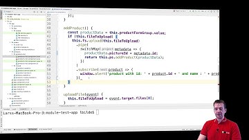 Advanced Web Apps 2019 Angular | S1P36 | Add picture reference to product when adding it