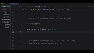 العمليات الحسابية وأولويات التنفيذ في جافا (Arithmetic Operations)