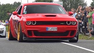 Dodge Challenger SRT 8 Hellcat Prior Design + Nissan GT-R PD750 Widebody