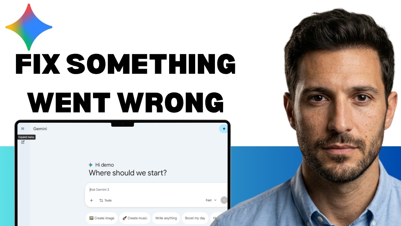 How to fix something went wrong on Google Gemini (full guide 2026 ...