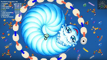 WormsZone.io # 426 Game vùng giun đất | Rắn săn mồi, huyền thoại vui nhộn | Trần Hùng 83